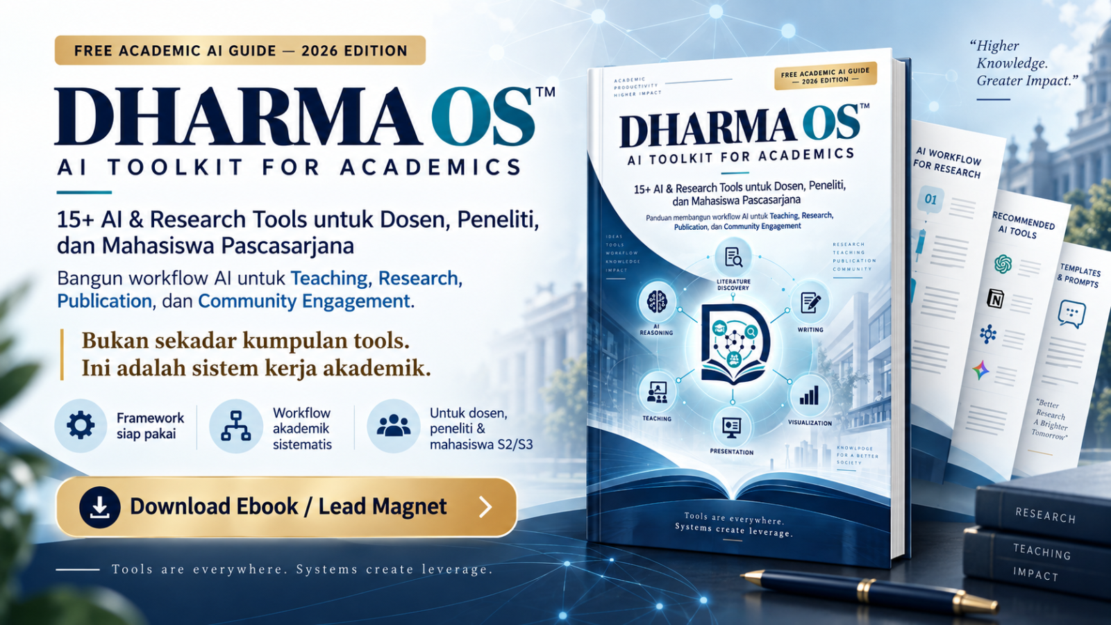 Dharma OS™ — AI Toolkit for Academics