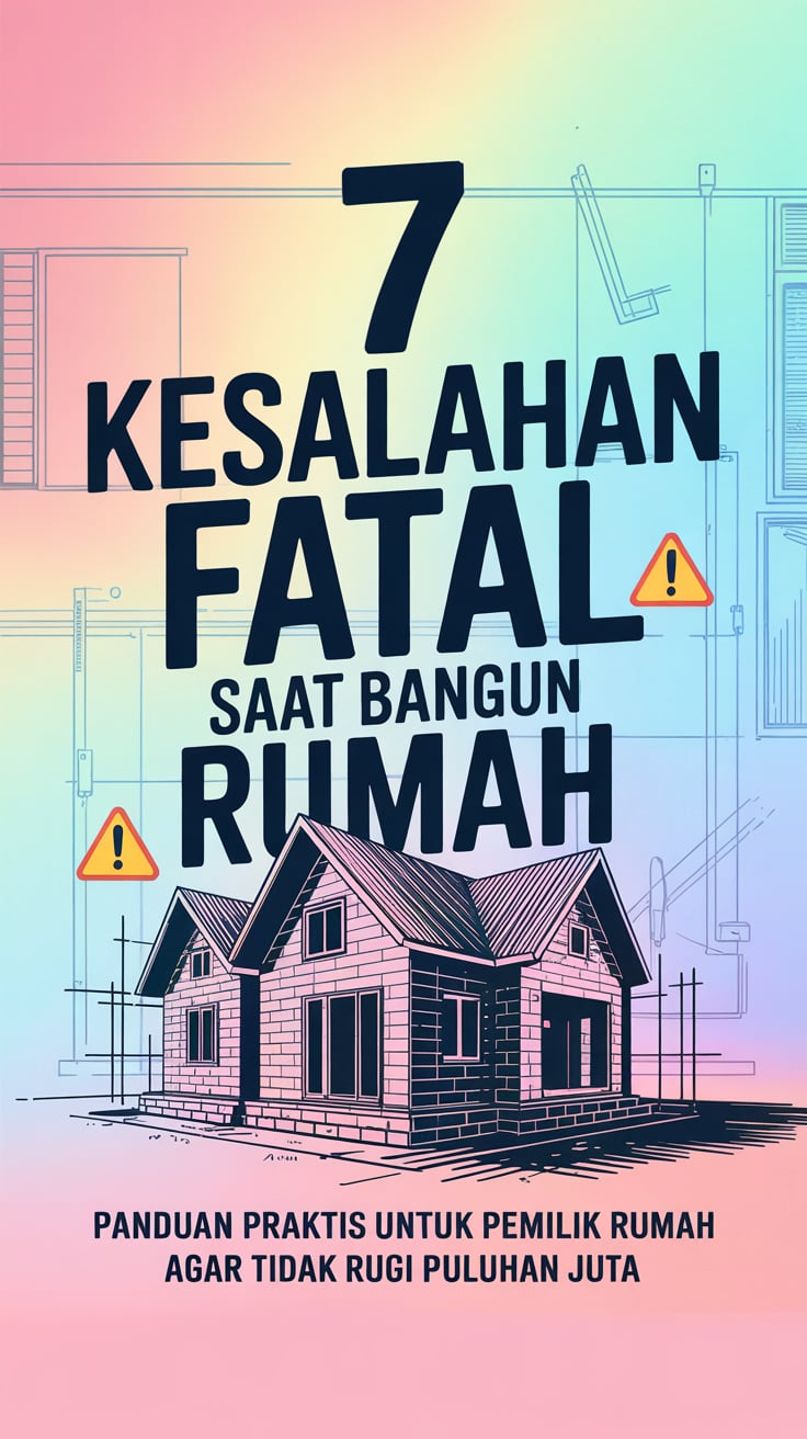 eBook 7 Kesalahan Fatal Saat Bangun Rumah